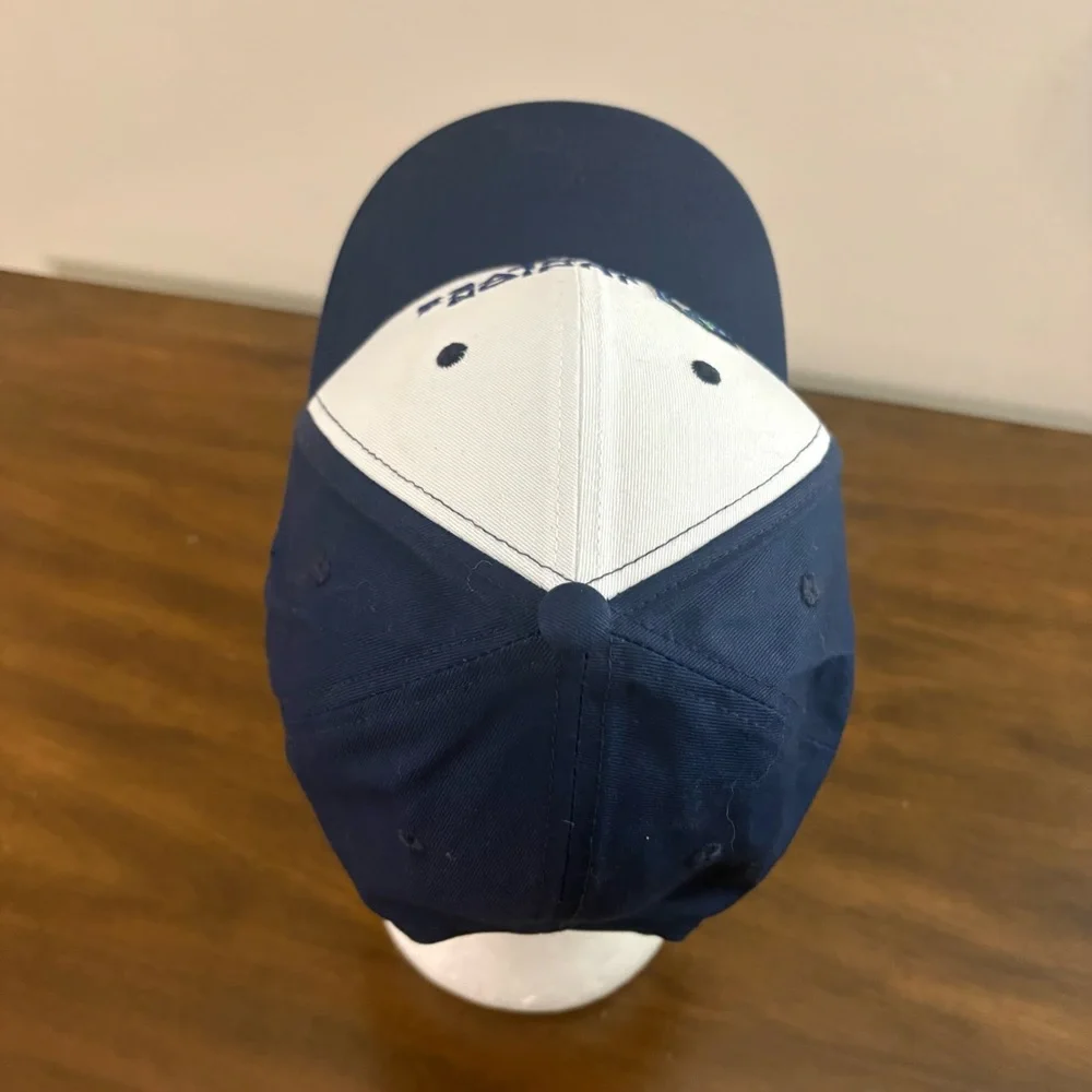 Junior Wolves White and Blue Cap Minnesota Timberwolves hat